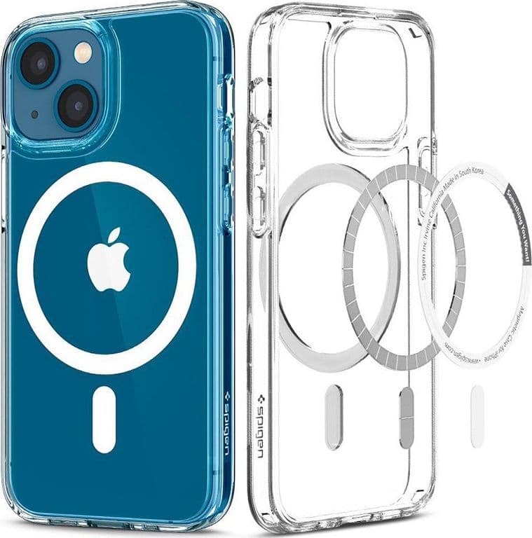 Spigen Ultra Hybrid Mag MagSafe - iPhone 13 Case (White) - 2