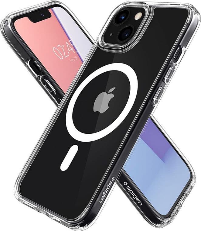 Spigen Ultra Hybrid Mag MagSafe - iPhone 13 Case (White) - 9