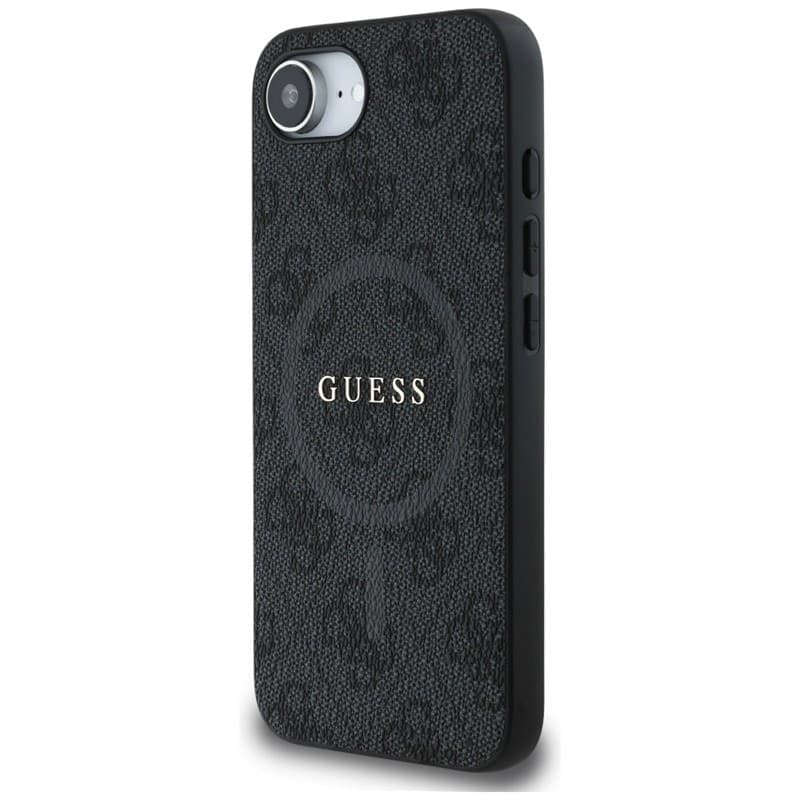 Guess 4G Ring Classic Logo MagSafe - Case for iPhone 16e (black) - 2