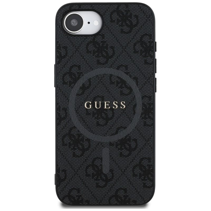 Guess 4G Ring Classic Logo MagSafe - Case for iPhone 16e (black) - 3