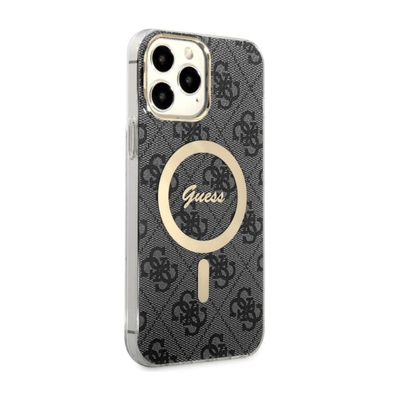 Guess 4G MagSafe - Case for iPhone 13 Pro Max (Black) - 4