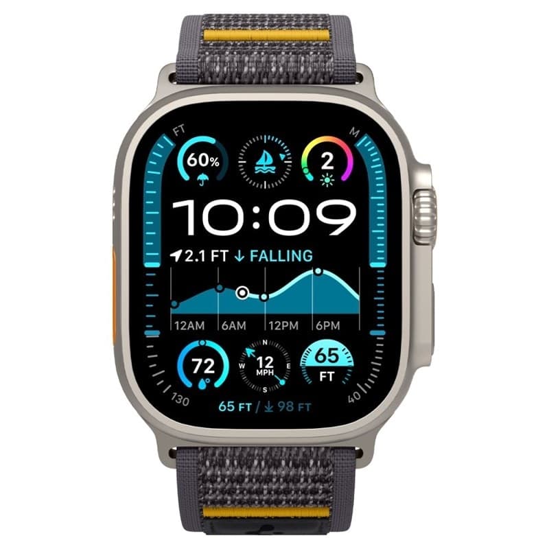 Spigen Athlex Air - Strap for Apple Watch 44/45/46/49 mm (Active Gray) - 2