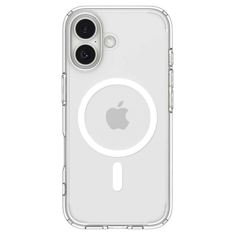 Spigen Ultra Hybrid Mag MagSafe - Case for iPhone 17 (Clear/White) - 2