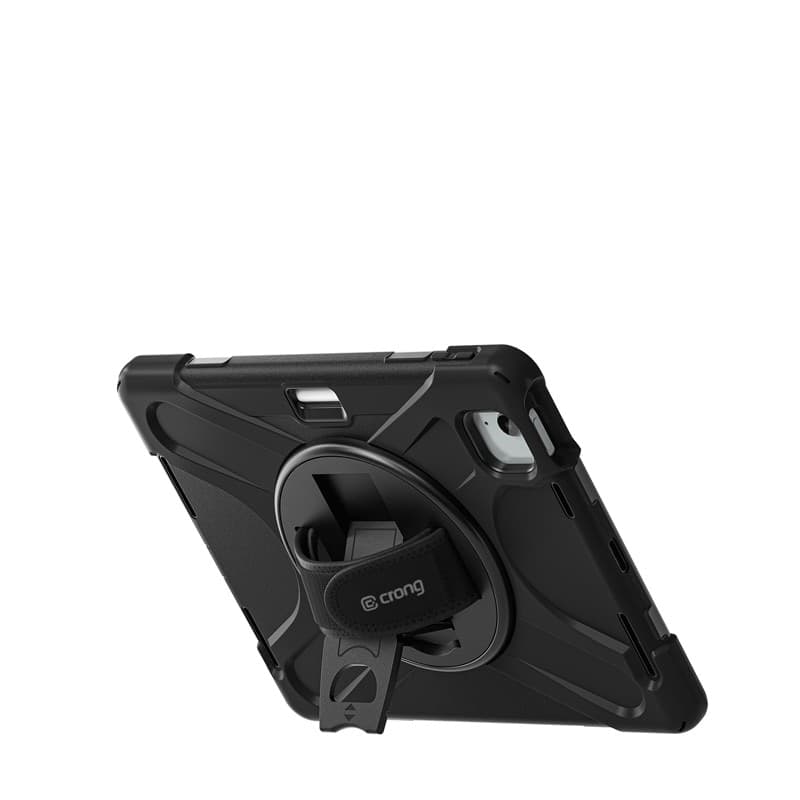 Crong Defender Plus – Custodia protettiva per iPad Air 11” (2026 – 2024) / iPad Air 10.9” (5a-4a generazione) (Nero) - 13