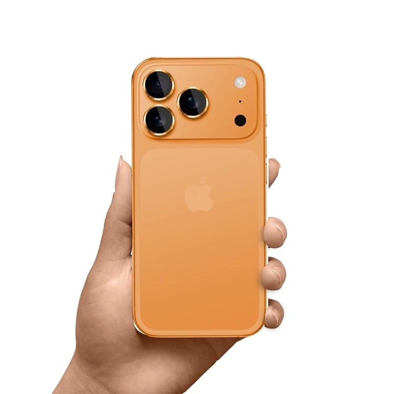 3mk Lens Protection Pro - Camera Lens Glass for iPhone 17 Pro / iPhone 17 Pro Max (Orange) - 8