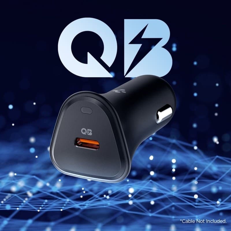 Spigen Essential EV301 - USB-C PD 3.0 PPS 30W Car Charger (Black) - 6