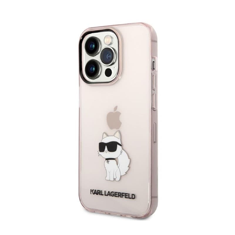 Karl Lagerfeld IML NFT Choupette - Case for iPhone 14 Pro Max (Pink) - 2