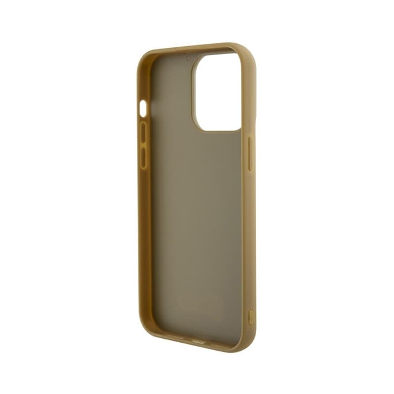 Guess Disco Metal Script - Case for iPhone 15 Pro Max (Gold) - 7