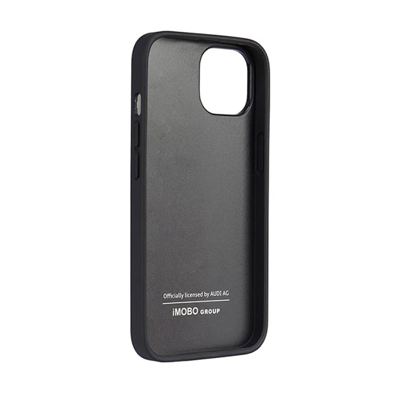 Audi Synthetic Leather - Case for iPhone 14 (Black) - 5