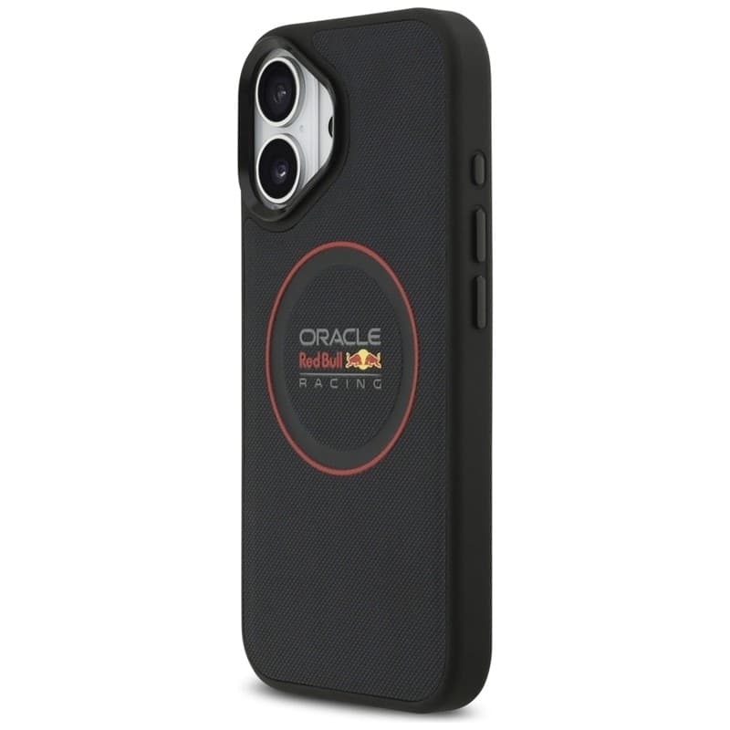 Red Bull Meshed Red Ring & Metal Buttons MagSafe - Custodia per iPhone 17 (blu navy) - 2