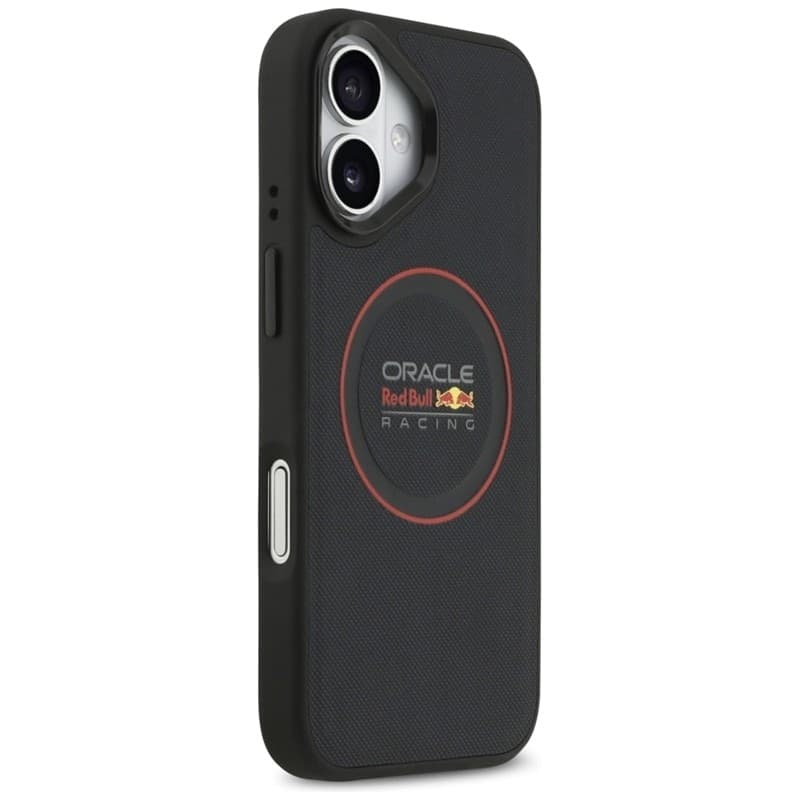 Red Bull Meshed Red Ring & Metal Buttons MagSafe - Custodia per iPhone 17 (blu navy) - 4