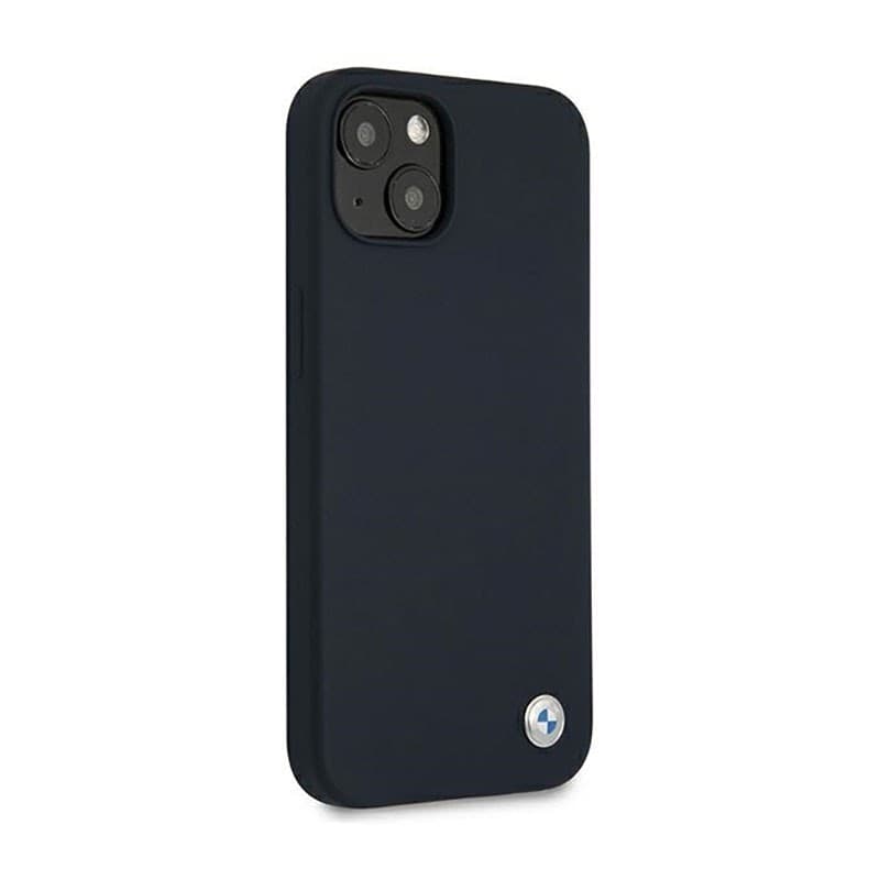 BMW Silicone Signature Llogo - Case for iPhone 13 mini (Navy Blue) - 3