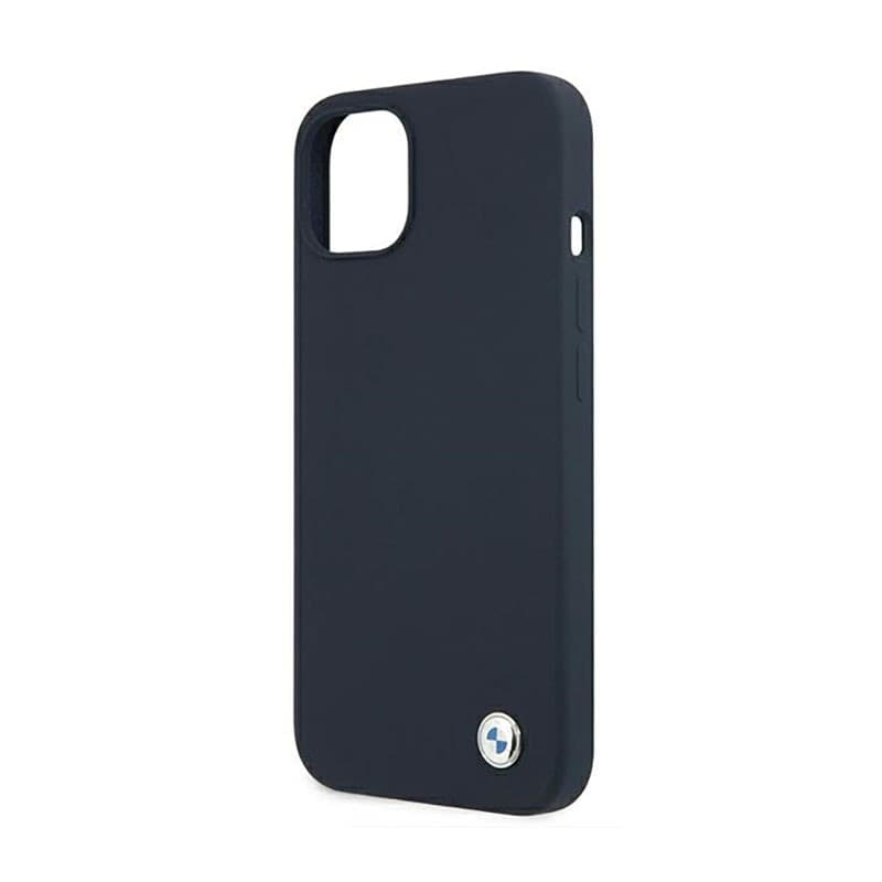 BMW Silicone Signature Llogo - Case for iPhone 13 mini (Navy Blue) - 5
