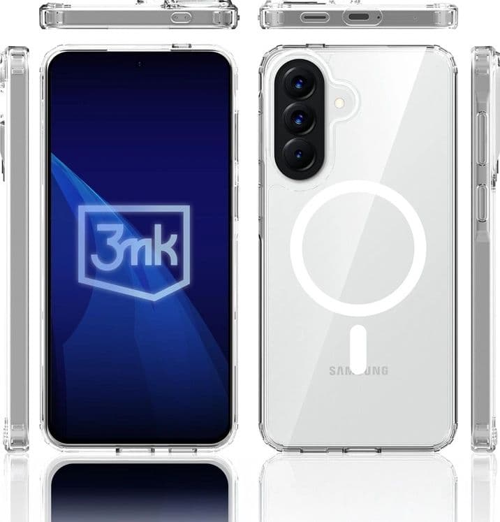 3mk Armor MagCase - Custodia per Samsung Galaxy A57 (Trasparente) - 9