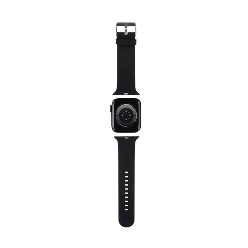 Karl Lagerfeld 3D Rubber Karl & Choupette Heads NFT - Strap for Apple Watch 38/40/41 mm (black) - 2
