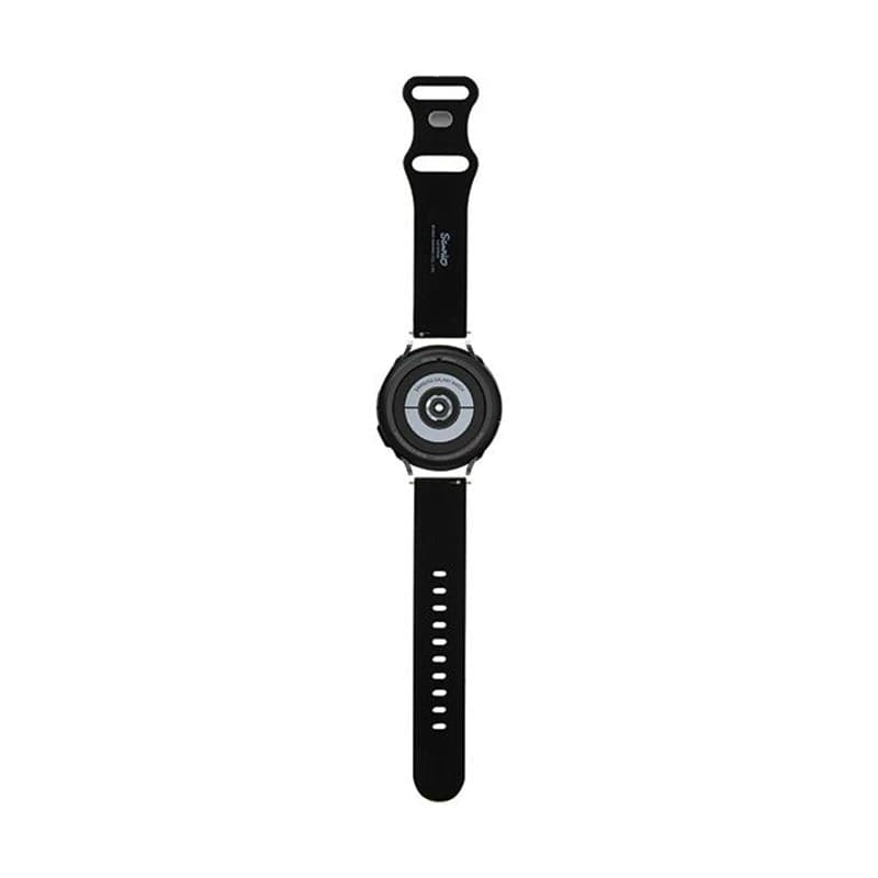 Hello Kitty Silicone Kitty Head - Universal strap for smartwatch 20 mm (black) - 2