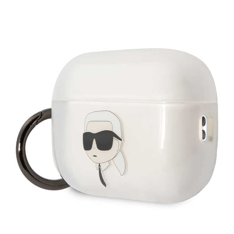 Karl Lagerfeld NFT Ikonik Karl Head - Case for Apple AirPods Pro 2 (Transparent) - 3