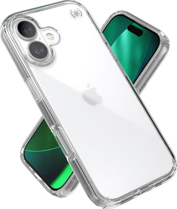 Speck Presidio Perfect-Clear - Custodia per iPhone 17 (trasparente) - 10