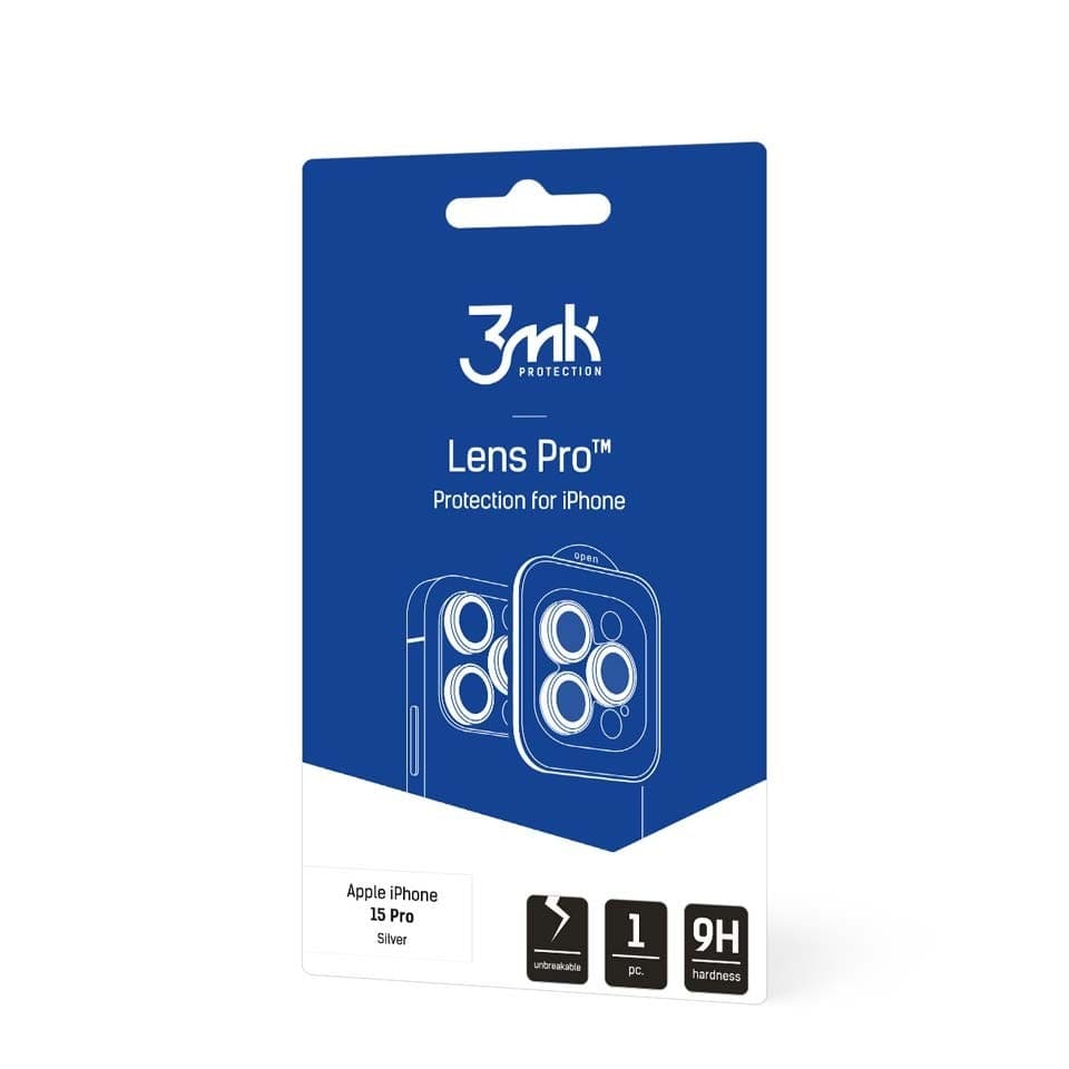 3mk Lens Protection Pro - Camera Lens Glass for iPhone 15 Pro - 4