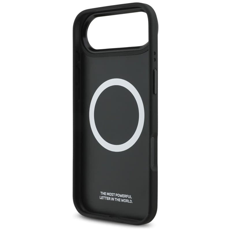 Custodia MagSafe per iPhone Air con logo tricolore in metallo BMW M (grigio) - 7