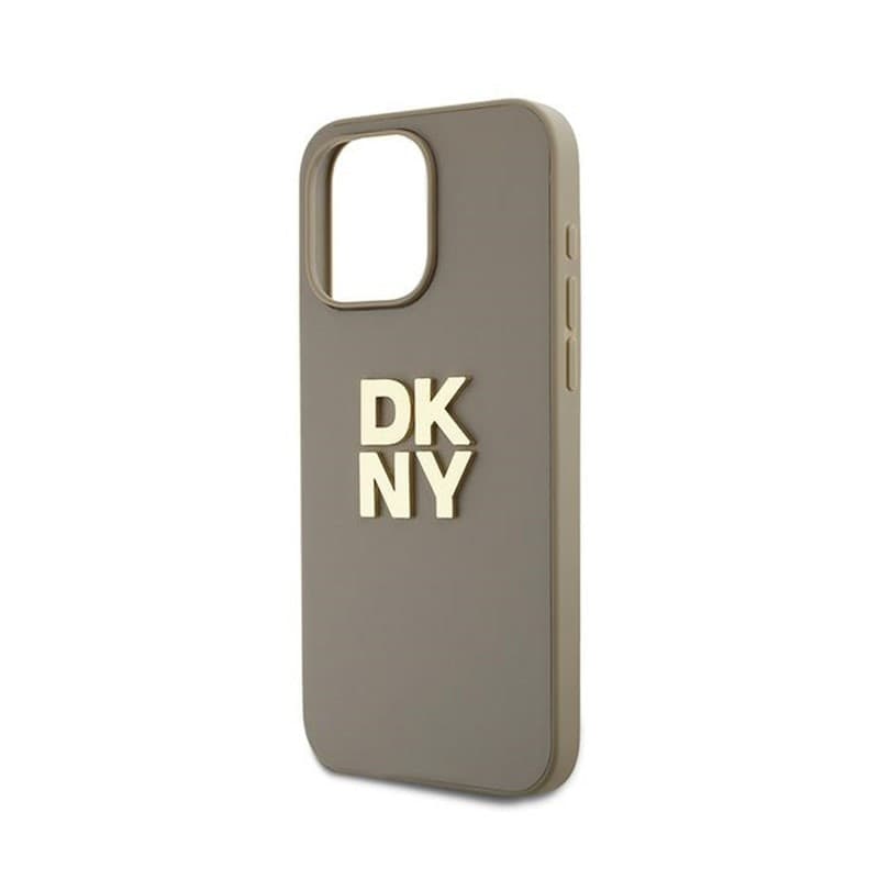 DKNY Wrist Strap Stock Logo - Case for iPhone 15 Pro Max (Beige) - 5