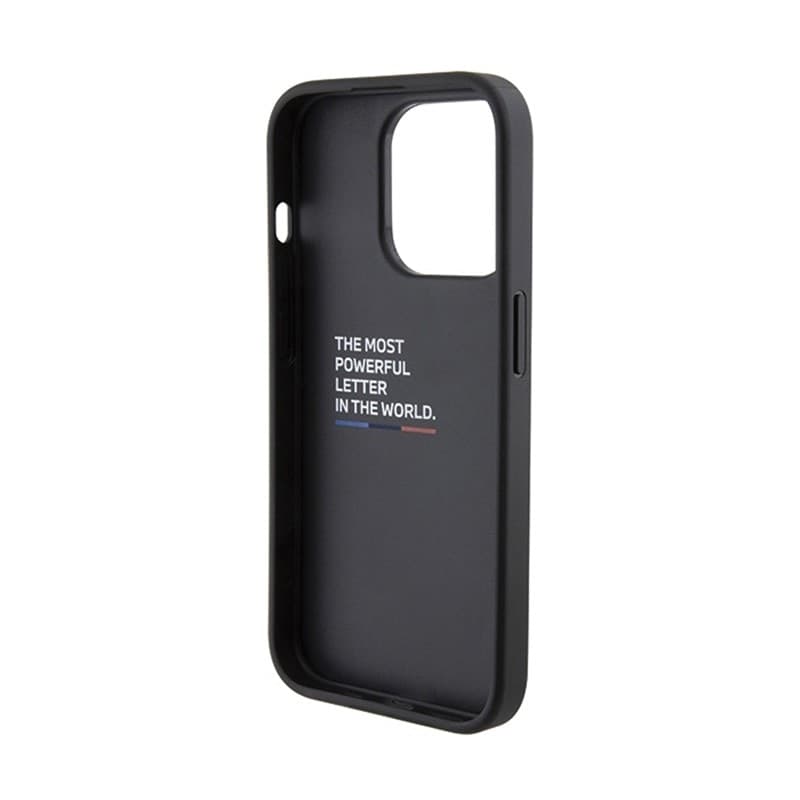 BMW Grip Stand Smooth & Carbon - Case for iPhone 15 Pro (Black) - 8