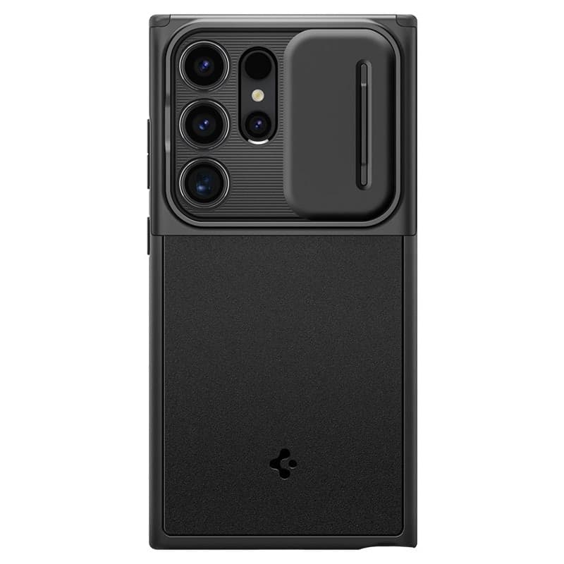 Spigen Optik Armor - Case for Samsung Galaxy S24 Ultra (Black) - 2
