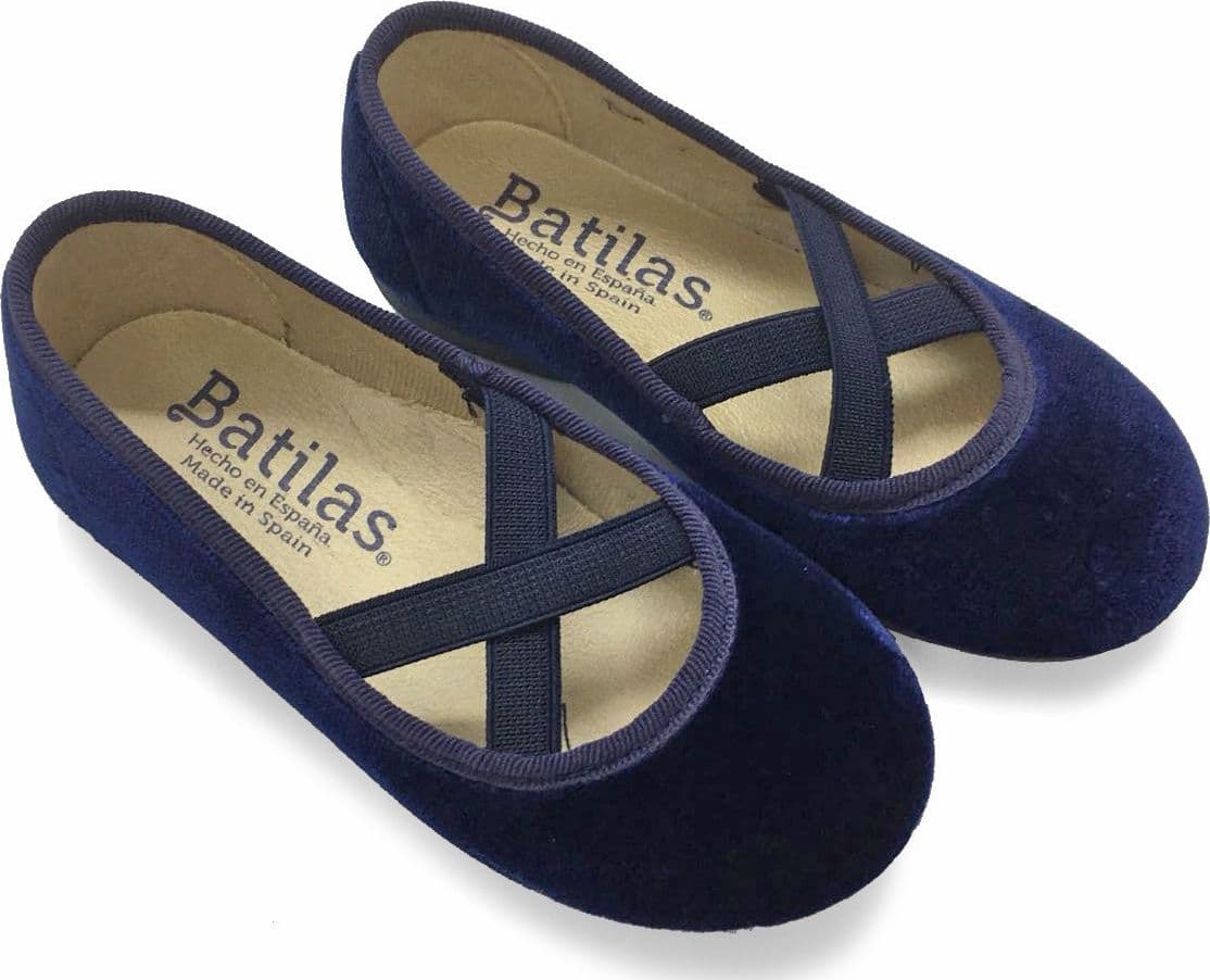 Ballerine bambina in velluto Batilas - 2