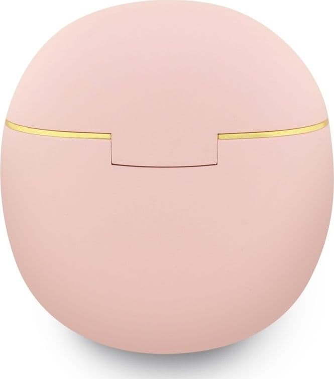 Guess Gold Line Triangle - Auricolari Bluetooth TWS + Custodia di ricarica (Rosa) - 4
