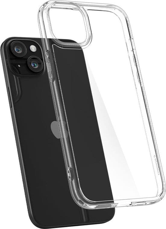 Spigen Ultra Hybrid - Case for iPhone 15 (Transparent) - 6