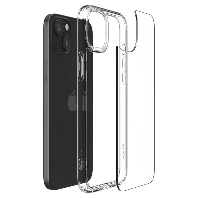 Spigen Ultra Hybrid - Case for iPhone 15 (Transparent) - 8