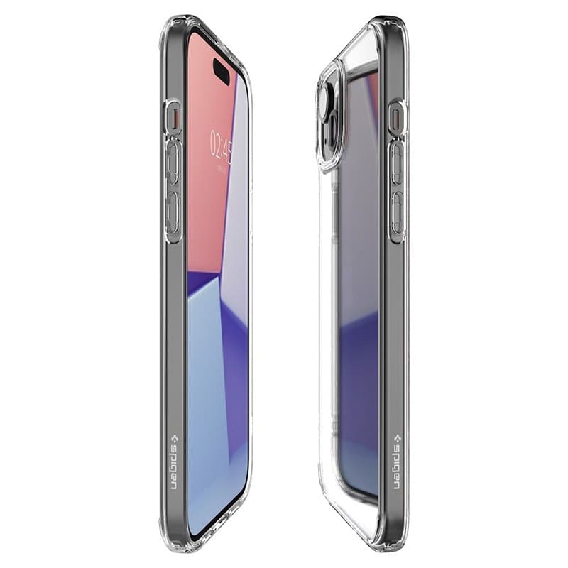 Spigen Ultra Hybrid - Case for iPhone 15 (Transparent) - 9