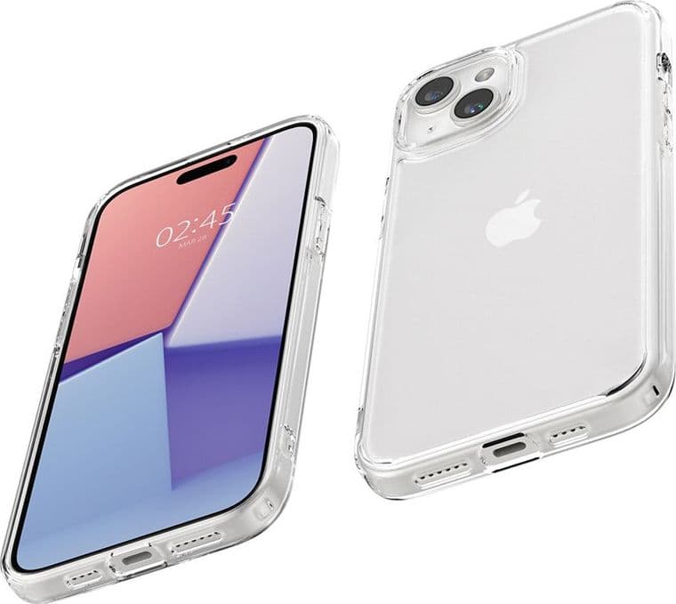Spigen Ultra Hybrid - Case for iPhone 15 (Transparent) - 10