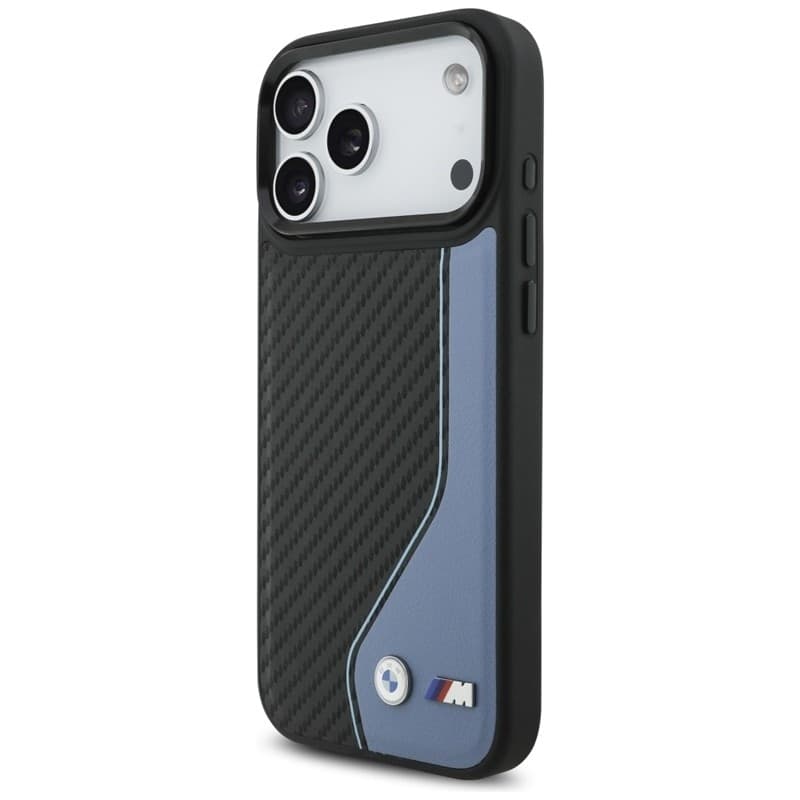 BMW M Carbon Logo MagSafe - Case iPhone 17 Pro Max (blue) - 2