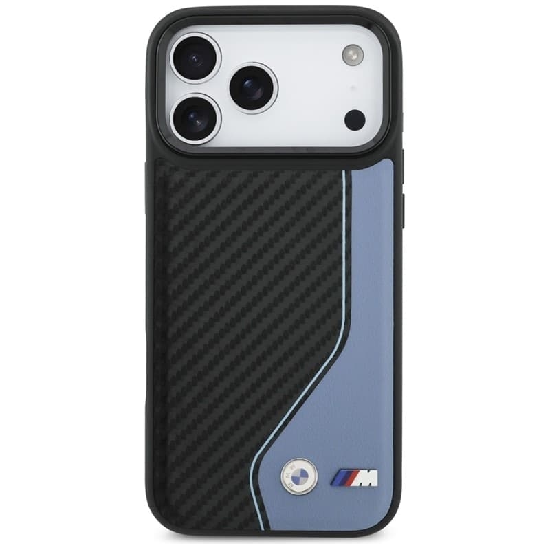 BMW M Carbon Logo MagSafe - Case iPhone 17 Pro Max (blue) - 3