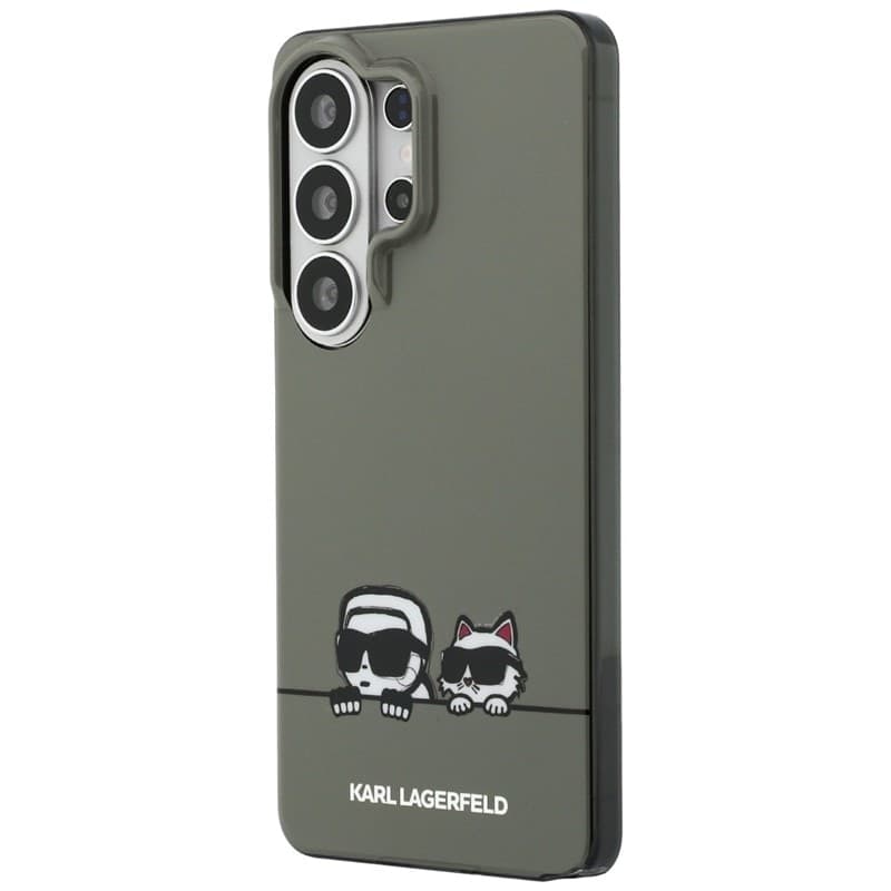 Karl Lagerfeld IML Peekaboo Karl & Choupette MagSafe - Custodia per Samsung Galaxy S26 Ultra (nera) - 2
