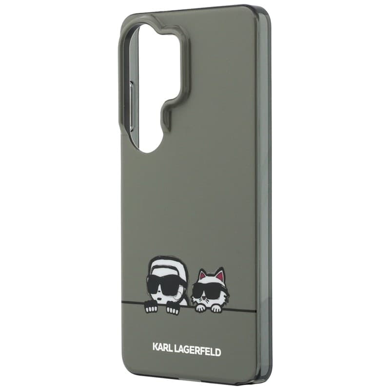 Karl Lagerfeld IML Peekaboo Karl & Choupette MagSafe - Custodia per Samsung Galaxy S26 Ultra (nera) - 6