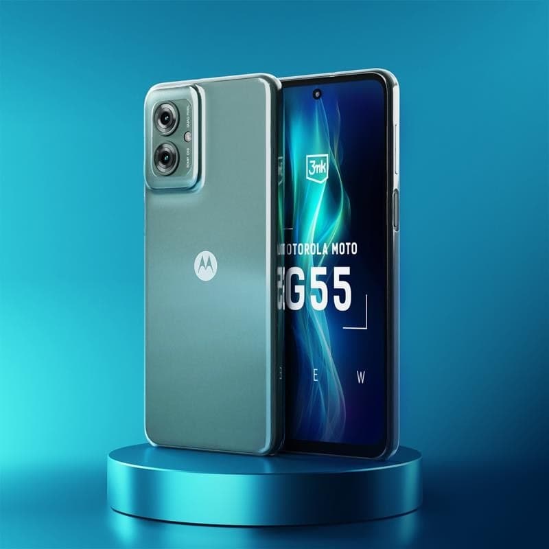 3mk Clear Case - Case for Motorola Moto G55 5G (Transparent) - 4