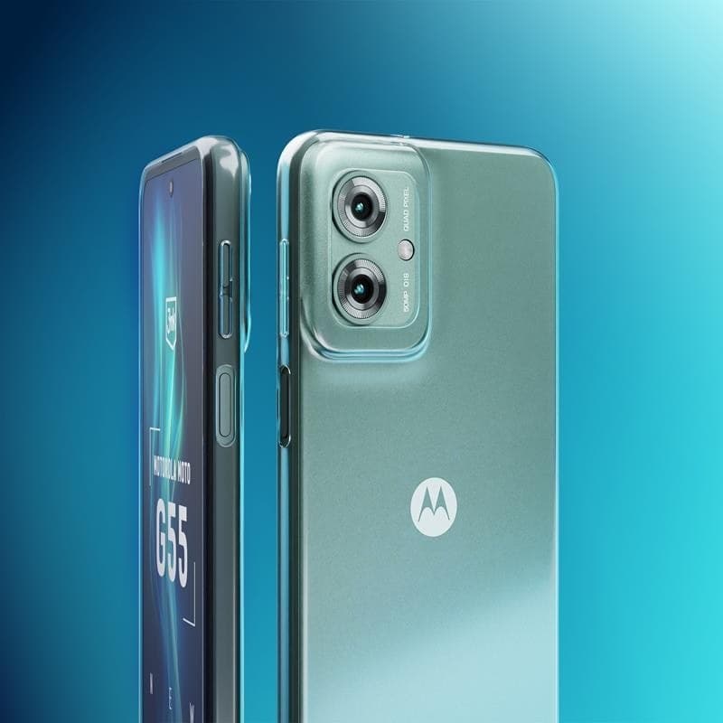 3mk Clear Case - Case for Motorola Moto G55 5G (Transparent) - 7