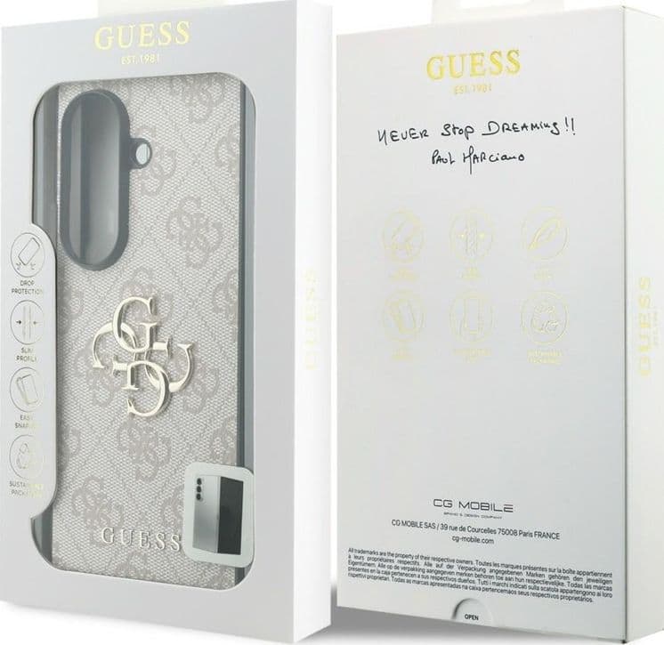 Guess Big 4G Logo - Custodia per Samsung Galaxy Z Fold 8 Ultra (Rosa) - 7