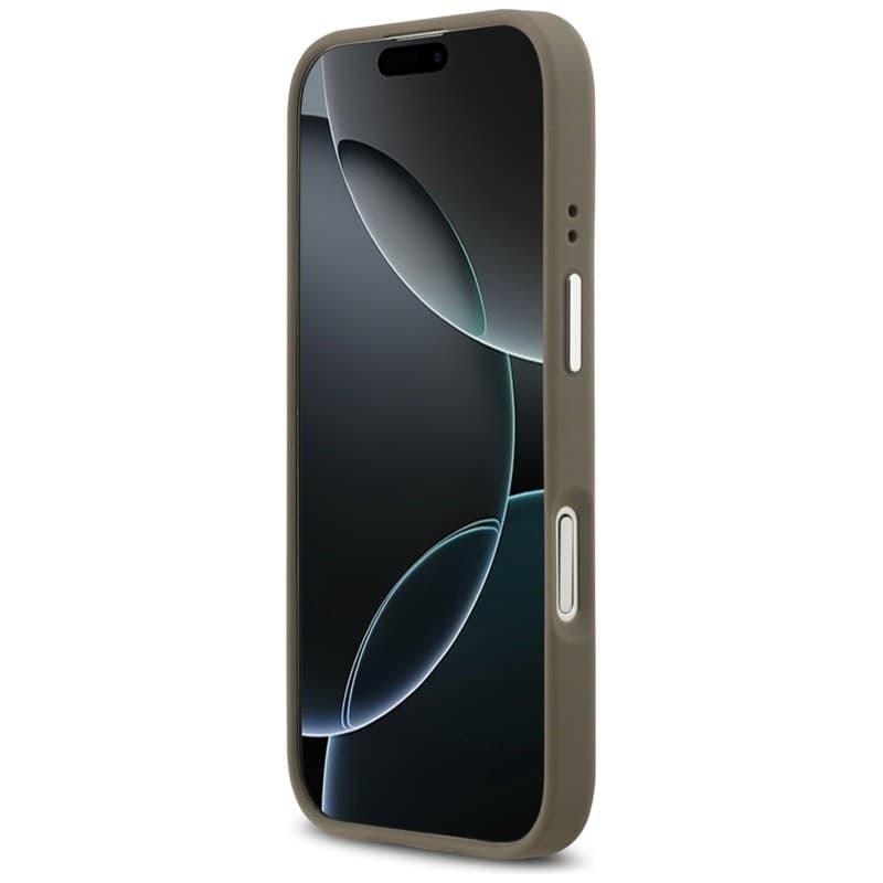 Guess Grained Big 4G Classic Logo - Case iPhone 17 (brown) - 5
