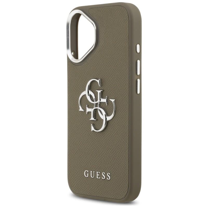 Guess Grained Big 4G Classic Logo - Case iPhone 17 (brown) - 6