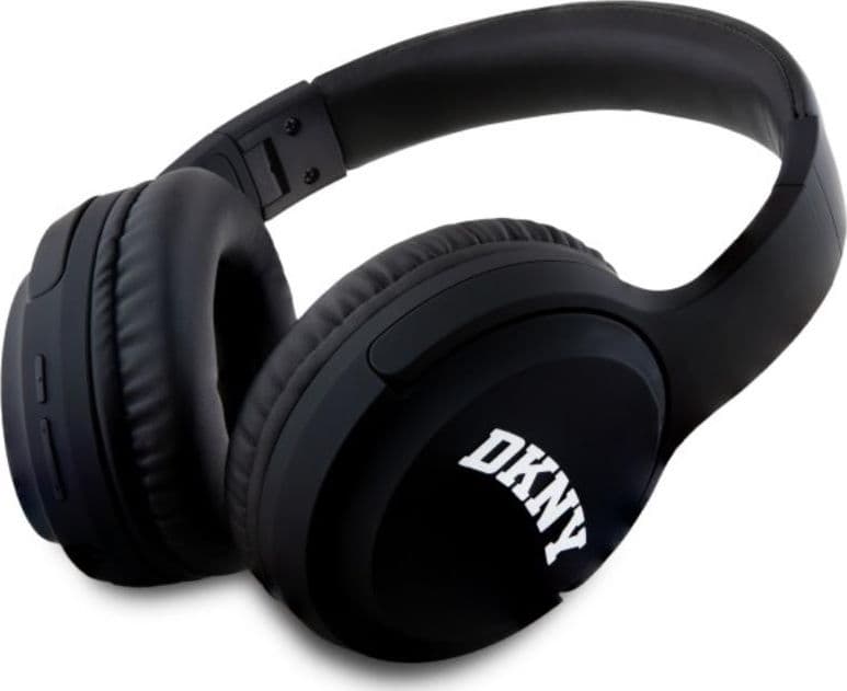 DKNY Arch Logo - Wireless Over-Ear Bluetooth Headphones V5.3 (Black) - 2