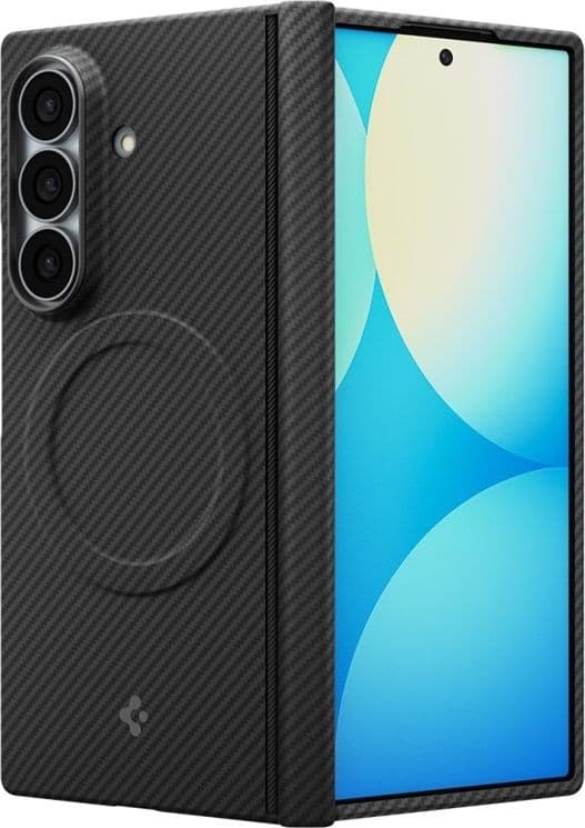 Spigen AirSkin Aramid MagSafe - Custodia per Samsung Galaxy Z Fold 8 Ultra (Nero) - 3