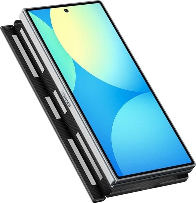 Spigen AirSkin Aramid MagSafe - Custodia per Samsung Galaxy Z Fold 8 Ultra (Nero) - 5