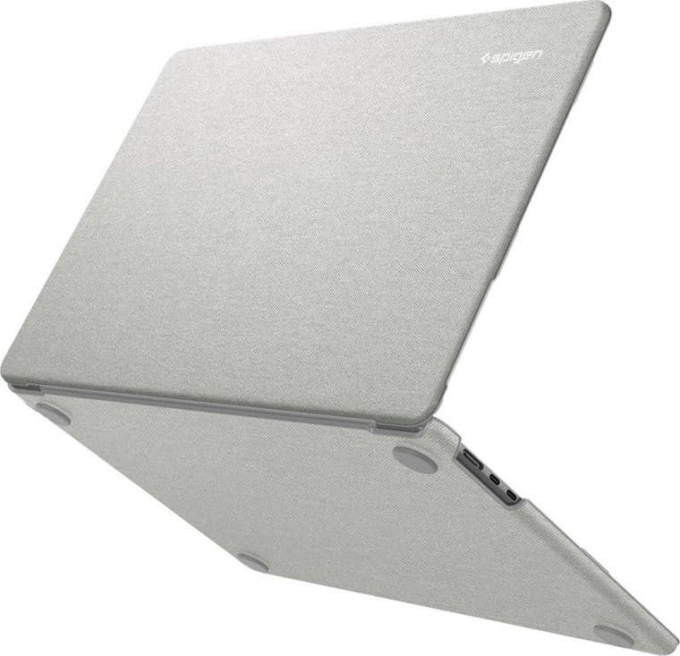 Spigen Urban Fit - Custodia per MacBook Air 15" (M5/M4/M3/M2/2026-2023) (Grigio melange) - 5