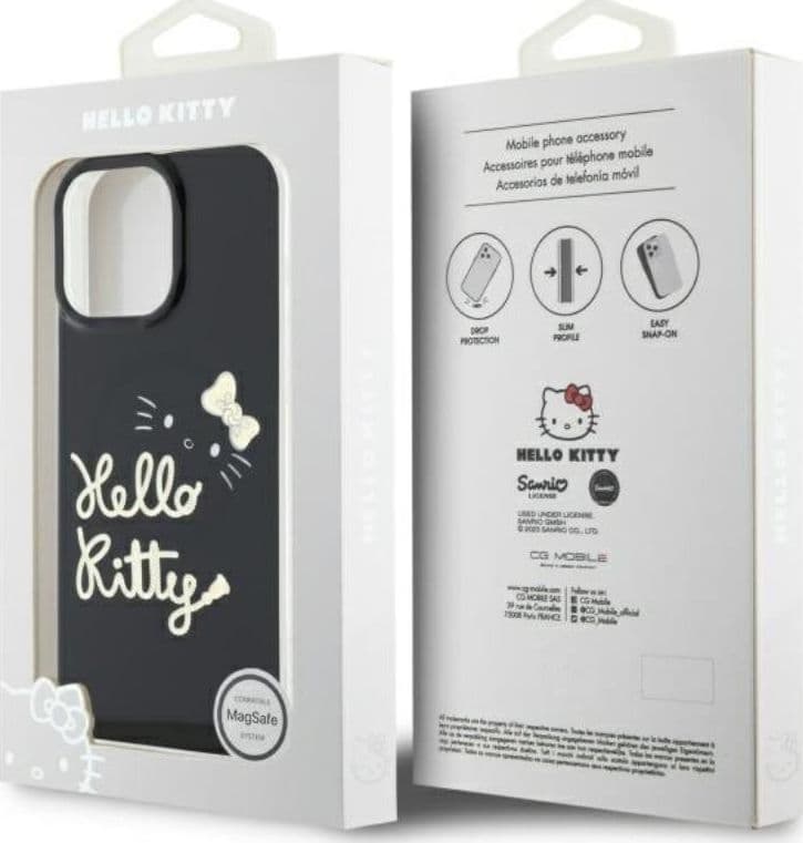 Hello Kitty IML Golden Diva MagSafe - Case for iPhone 16 Pro Max (black) - 8