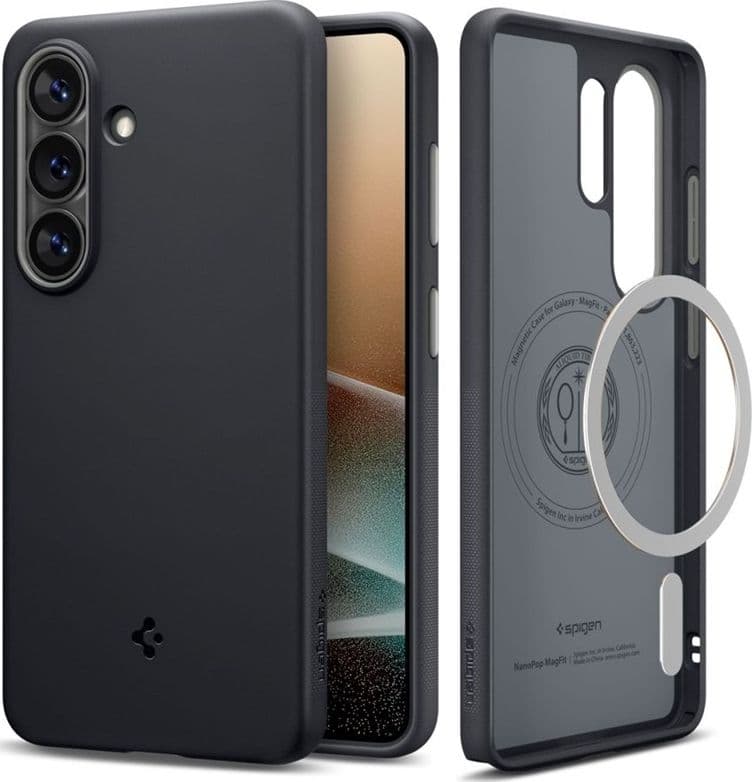 Spigen Nano Pop Mag MagSafe - Custodia per Samsung Galaxy S26 Ultra (Nero Sesamo) - 2