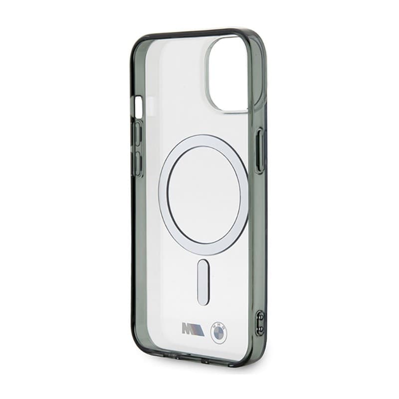 BMW Silver Ring MagSafe - Case for iPhone 14 Plus (Transparent) - 7