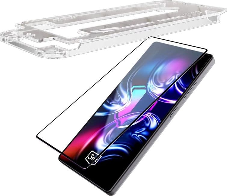 3mk HardGlass Max - Vetro temperato per Samsung Galaxy A16 4G/5G / A17 4G/5G (Nero) - 6